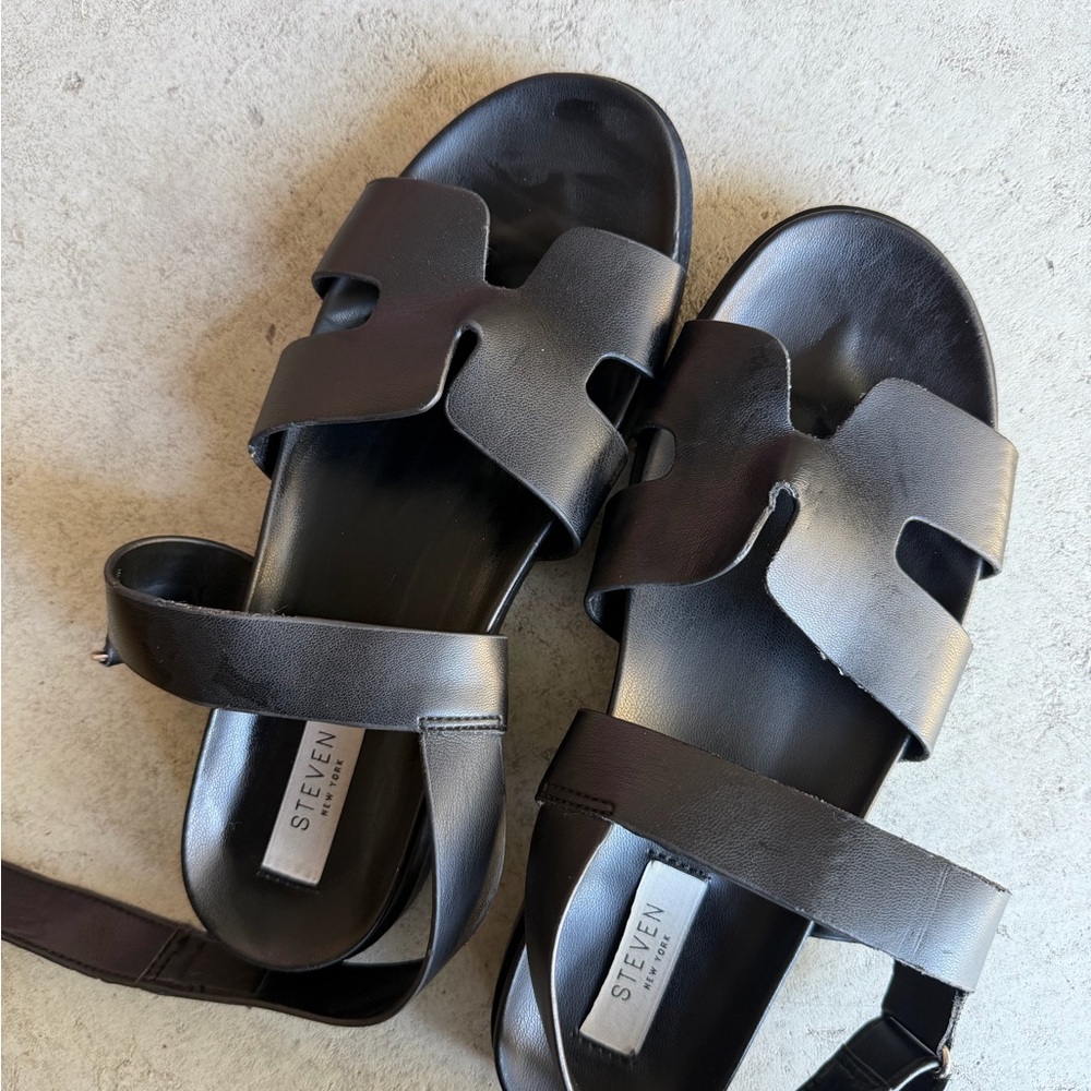 Steve Madden Black Women's Slippers
